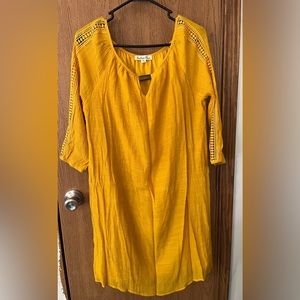 Indigo Rose Yellow Dress
